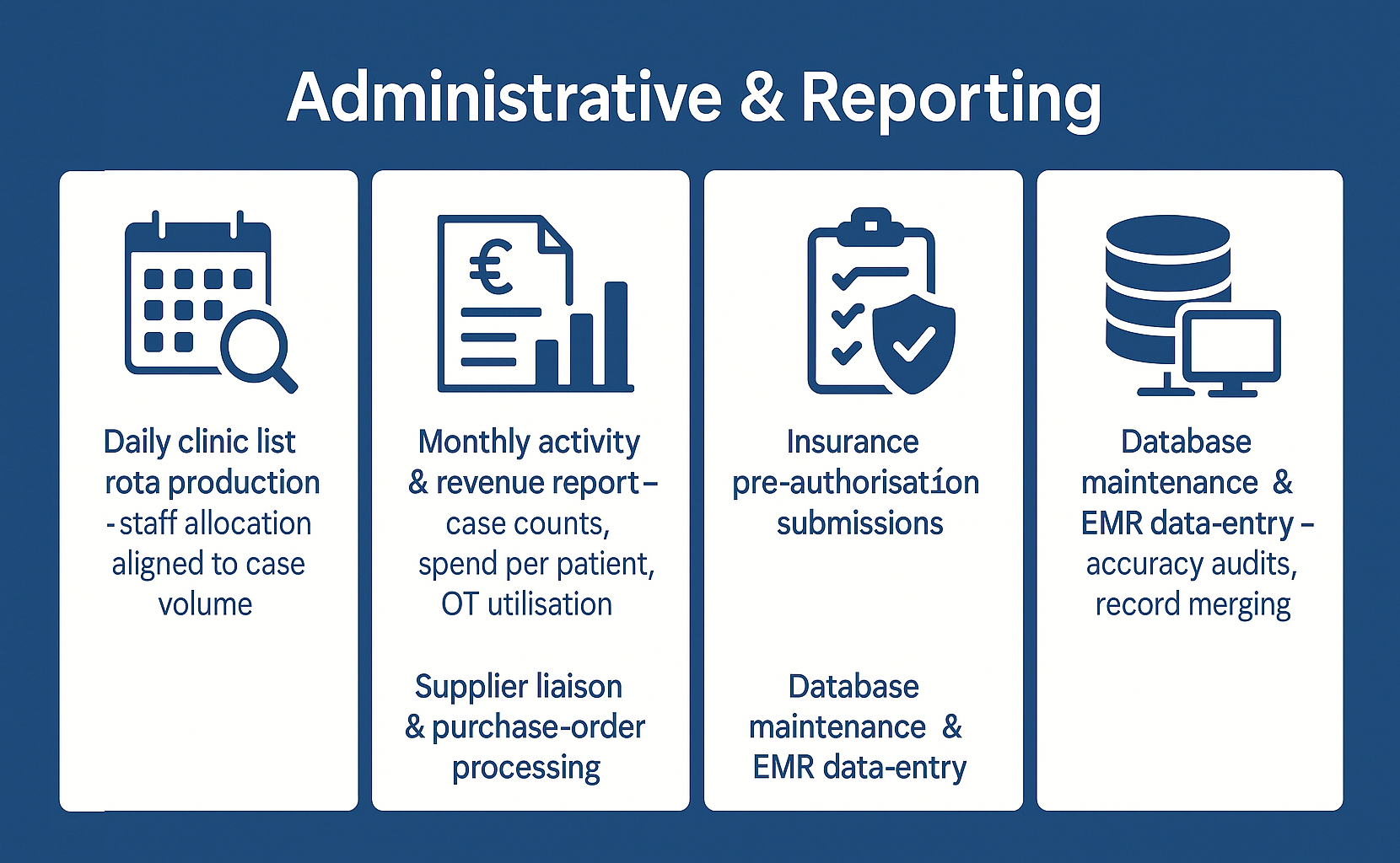 Administrative & Reporting